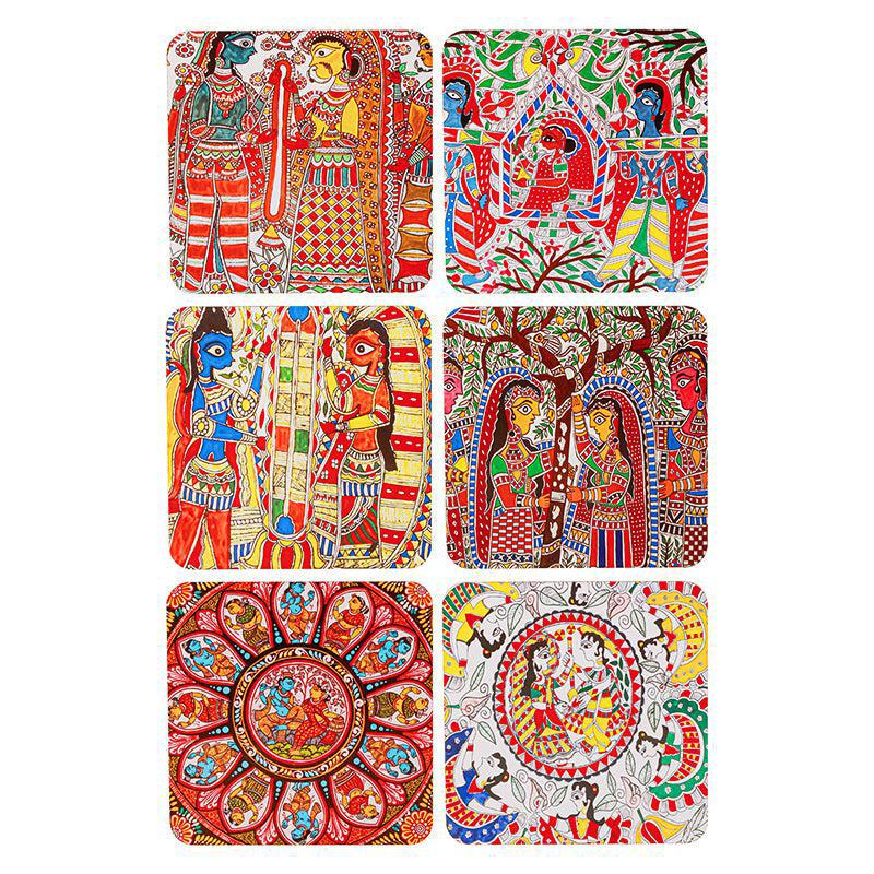 Asherah Wood Coaster - Set Of Six media 6