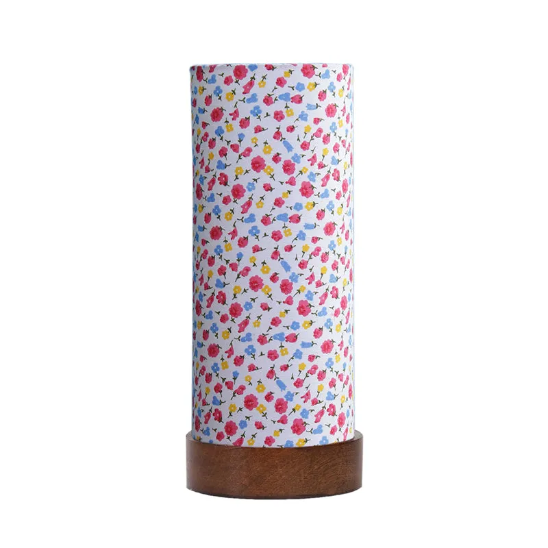 Color Splash Jaala Tower Wooden Table Lamp - Multicolor media 4
