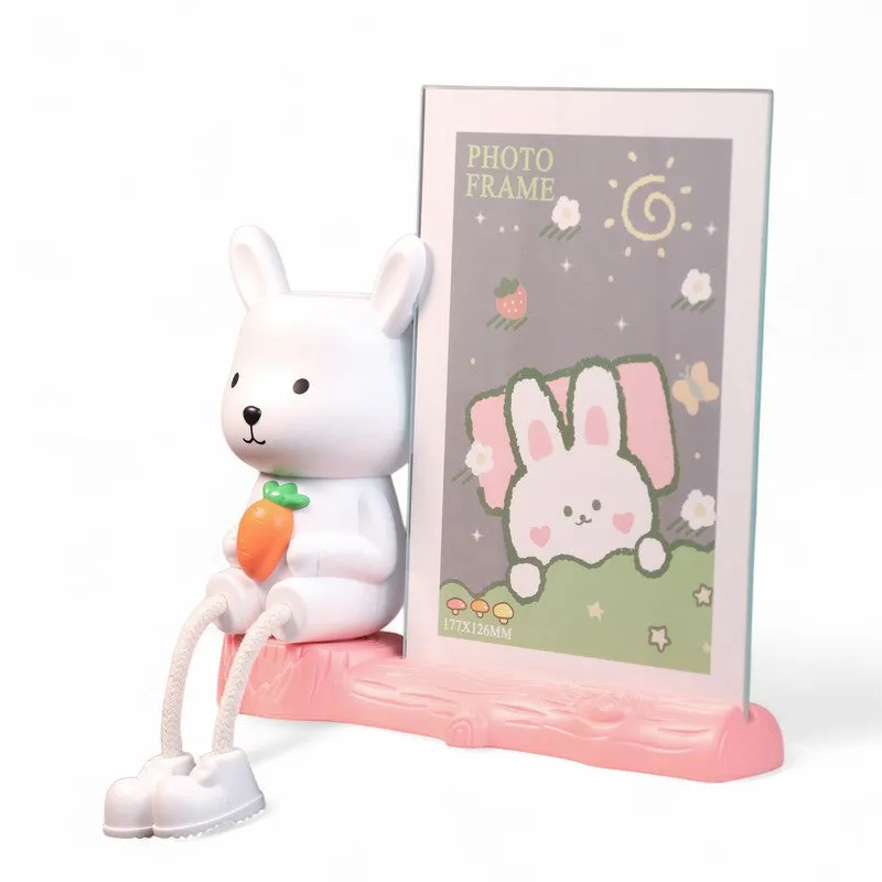 Bunny Bloom Rabbit Photo Frame media 3
