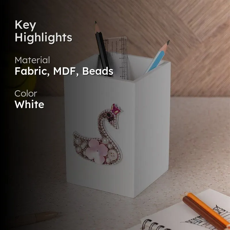Queen Swan Stationery Holder - Swan Love Collection media 2