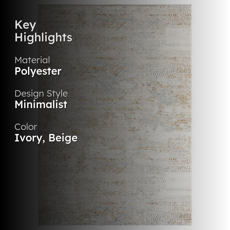 Genno Abstract Carpet - Ivory media 2
