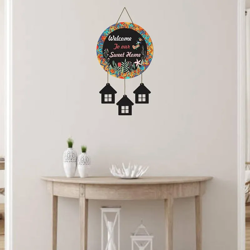 Welcome Home III Polyester & MDF Wall Hanging media 1