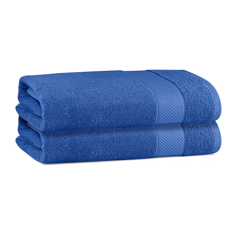 Reign Bath Towel (Dark Blue) - Set Of Two media 4