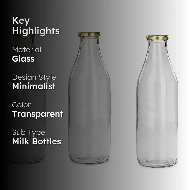 Roslina Milk Bottle (300 mL Each) - Set Of Four media 2