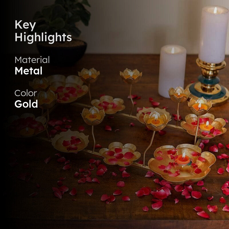 Divinity Multi-Diya Holder media 2