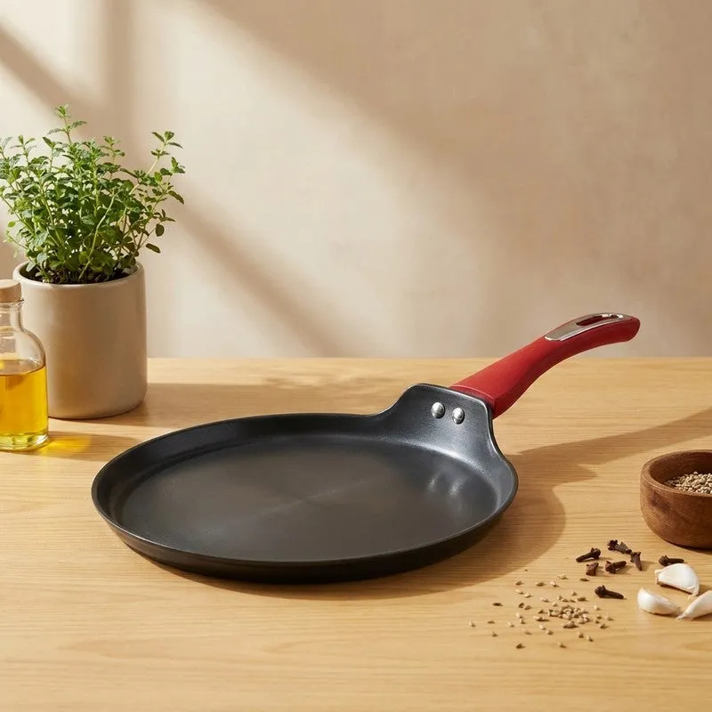 Salford Forged Hard Anodised Dosa Tawa (Black) - 26 CM media 1
