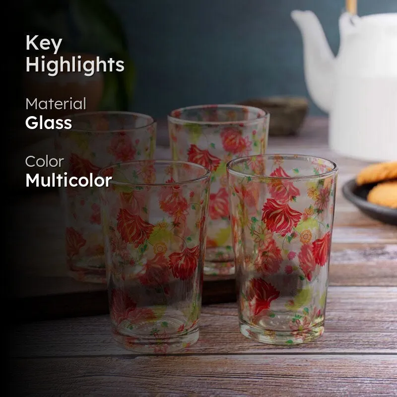 Kolorobia Ornate Mughal Chai Glass - Set of Four media 2