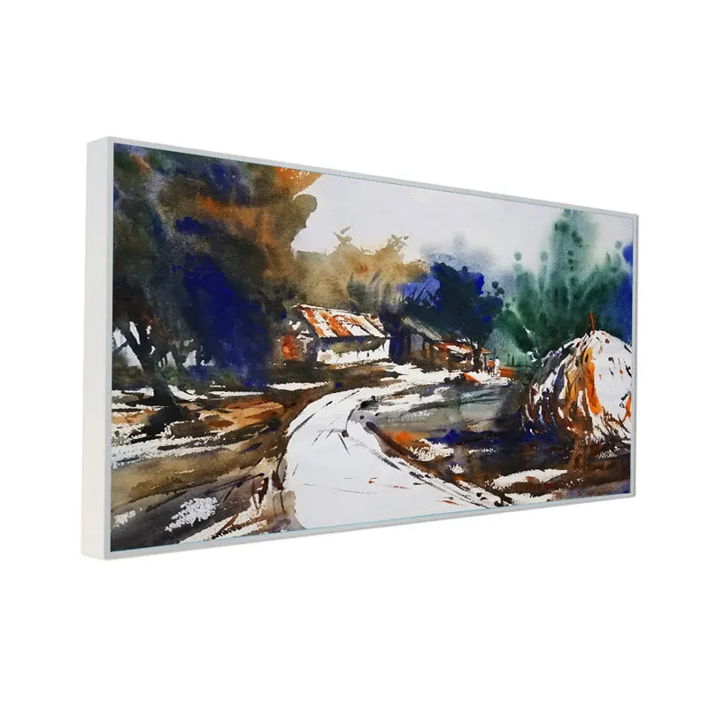 Way Home Abstract Canvas Wall Painting media 3