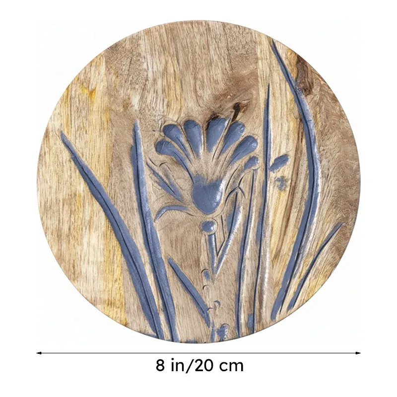 Nature's Embrace Wooden Wall Plates - Set Of Two media 8