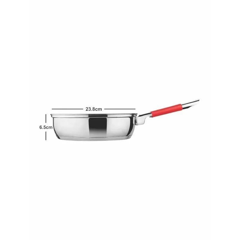 Elegachia Induction Safe Frying Pan With Lid - 2000 mL media 5