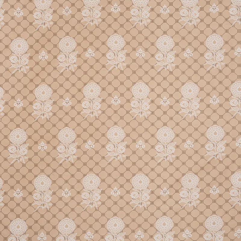 Tender Touch Cotton Bedsheet (Peach) - 144 TC media 4