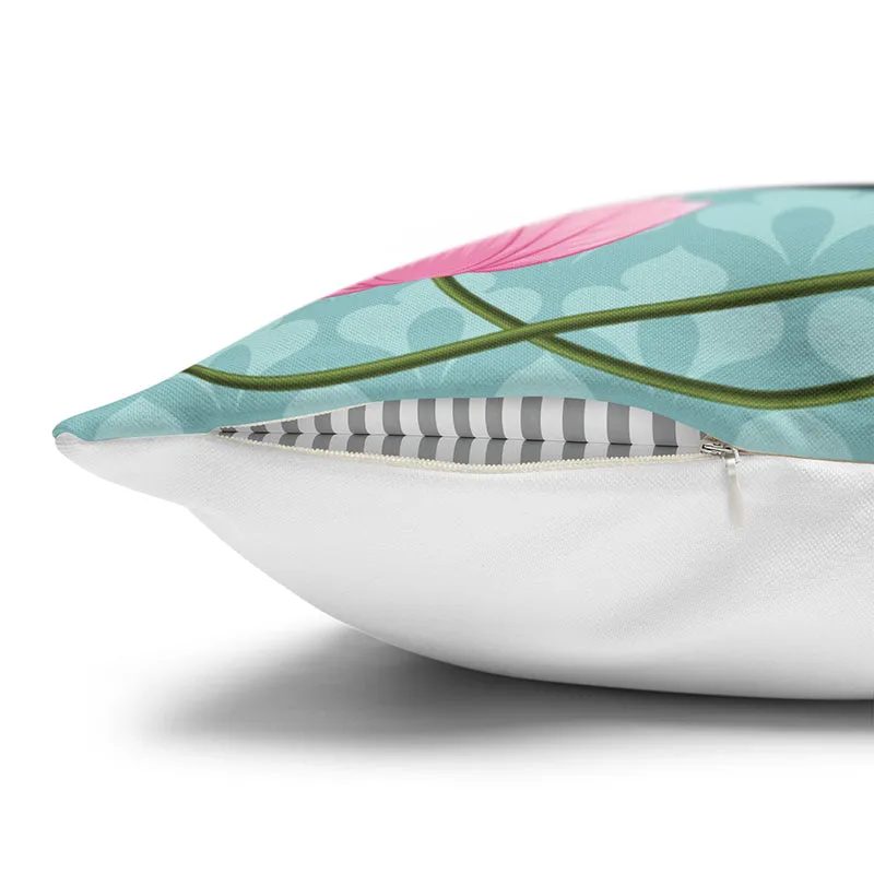 Playful Kamadhenu Velvet Cushion Cover media 5