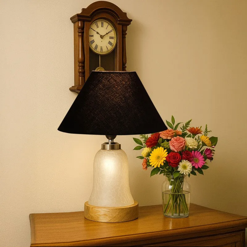 Zoravelle Wooden Table Lamp - Black media 3