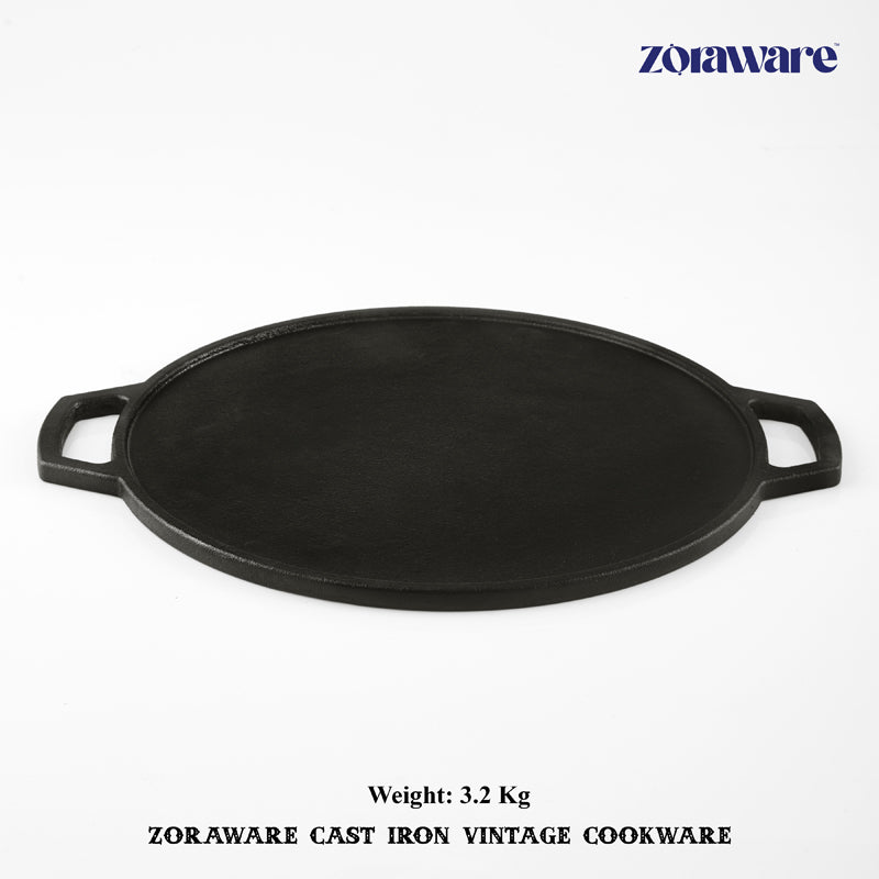 Zoraware Cast Iron Dosa Tawa- 29 cm media 3