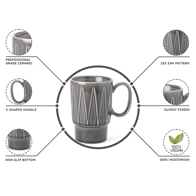 Kindred Ceramic Mug (Ash Grey) - 350 mL media 3