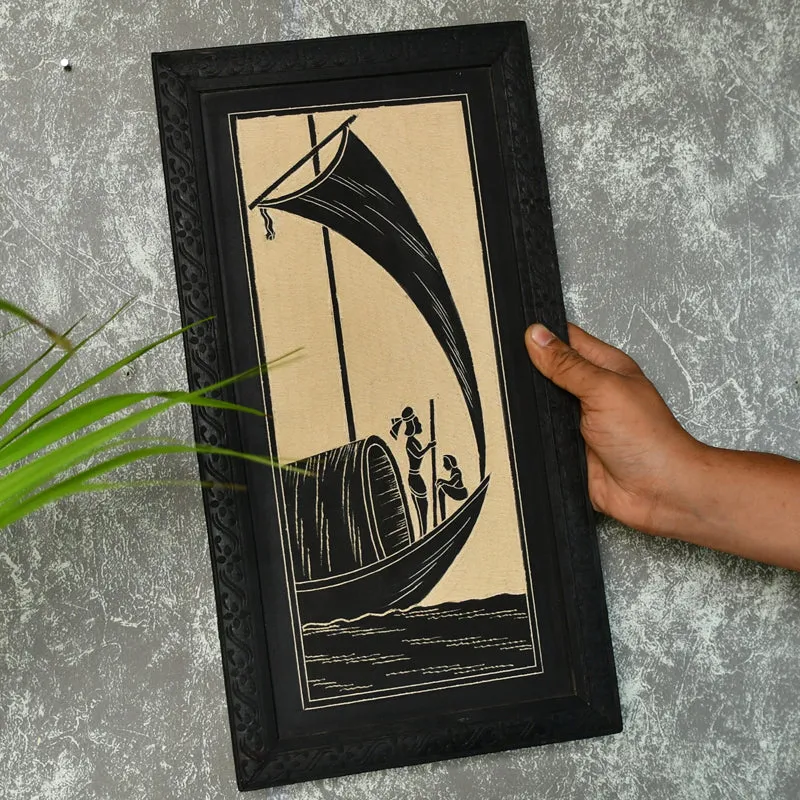 Silent Voyage Ceramic Wall Art media 4