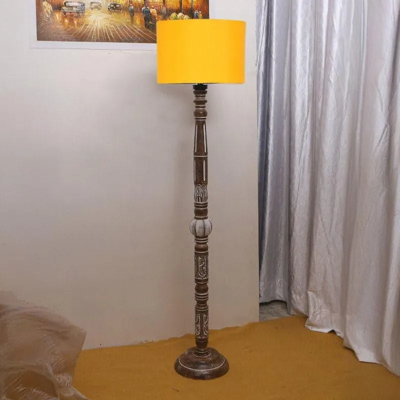 Colton Dona Floor Lamp - Canary Yellow media 3