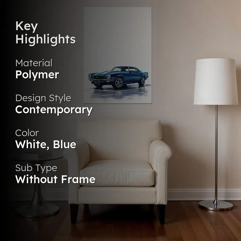 Midnight Camaro Wall Poster media 2