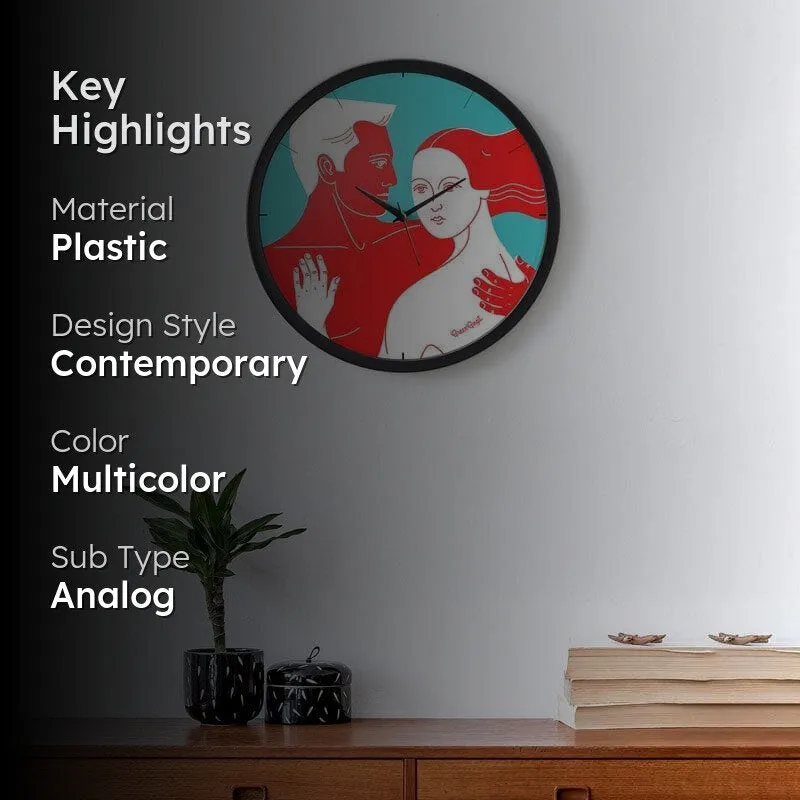 Couple Art Wall Clock - 2