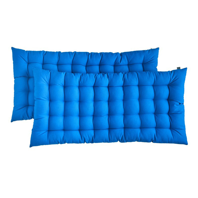 Travis Floor Cushion (Classic Blue) - Set Of Two media 5