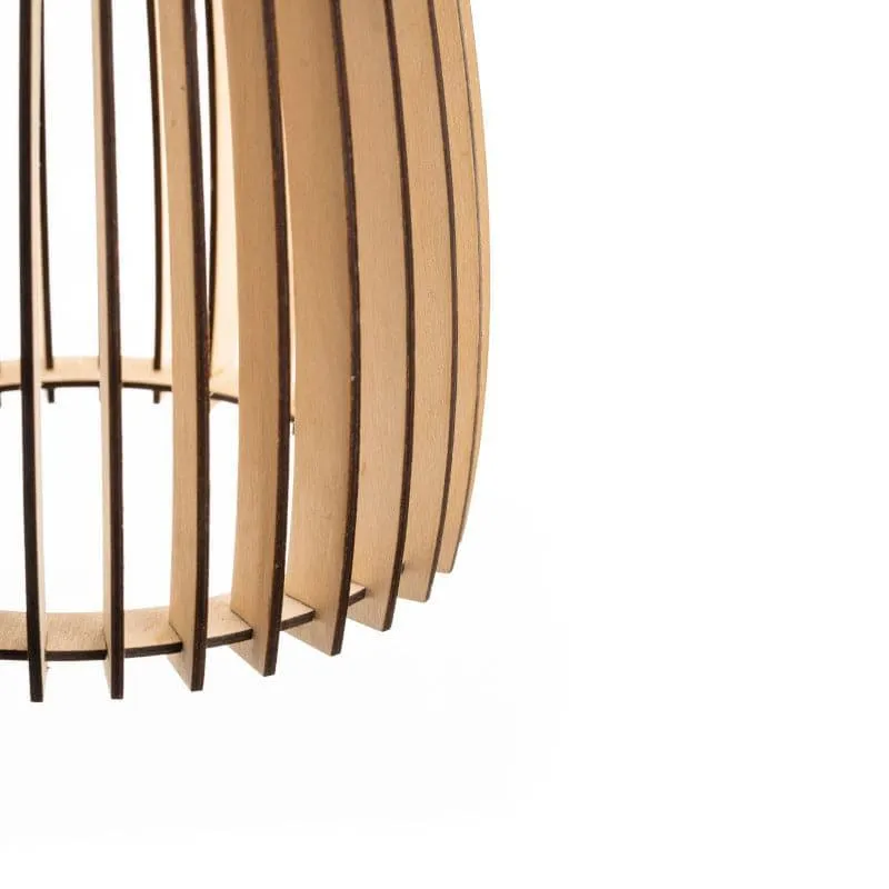 Emika Wooden Ceiling Lamp media 5