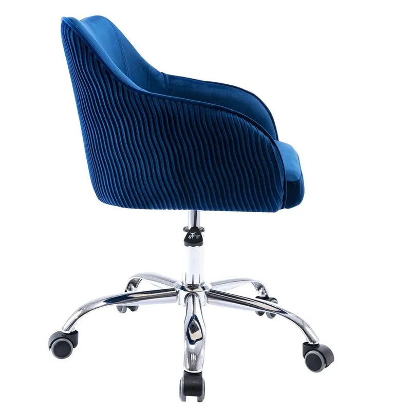 Seatron Metal Office Chair - Blue media 5