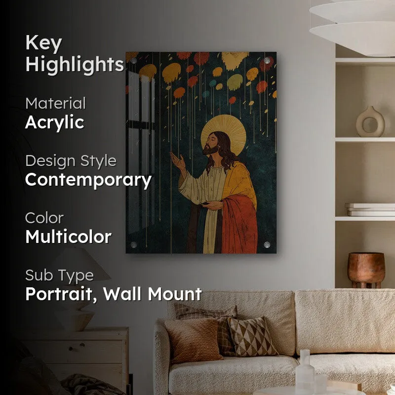 Jesus of Eternal Peace Acrylic Wall Art media 2