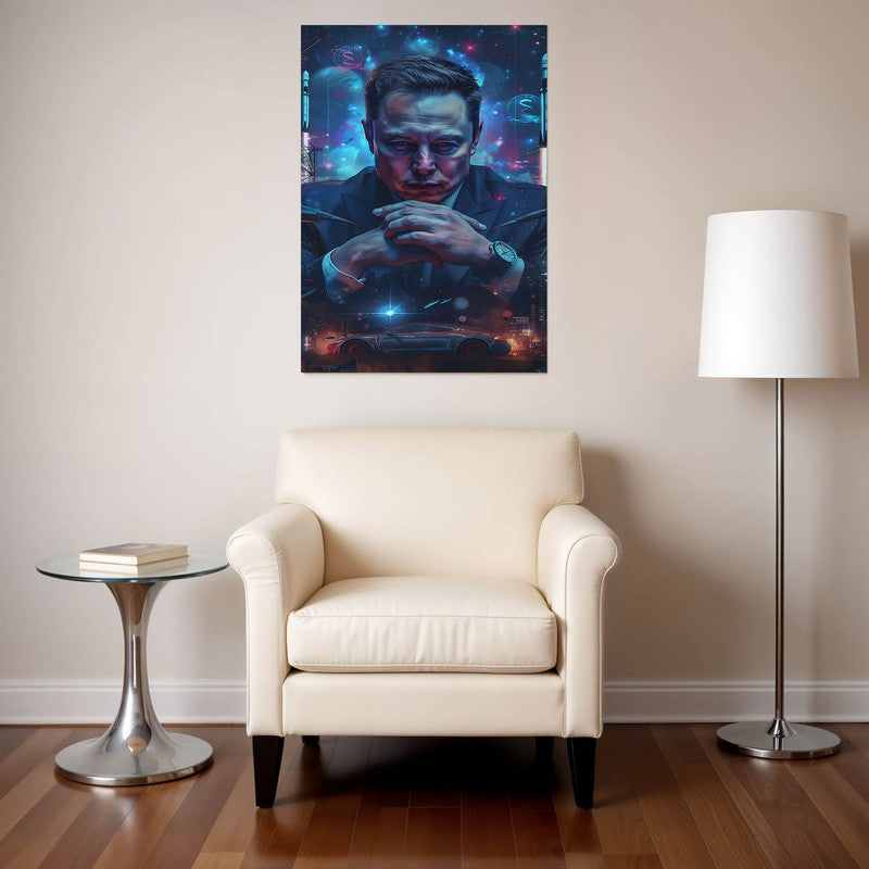 Tech Visionary Wall Poster
