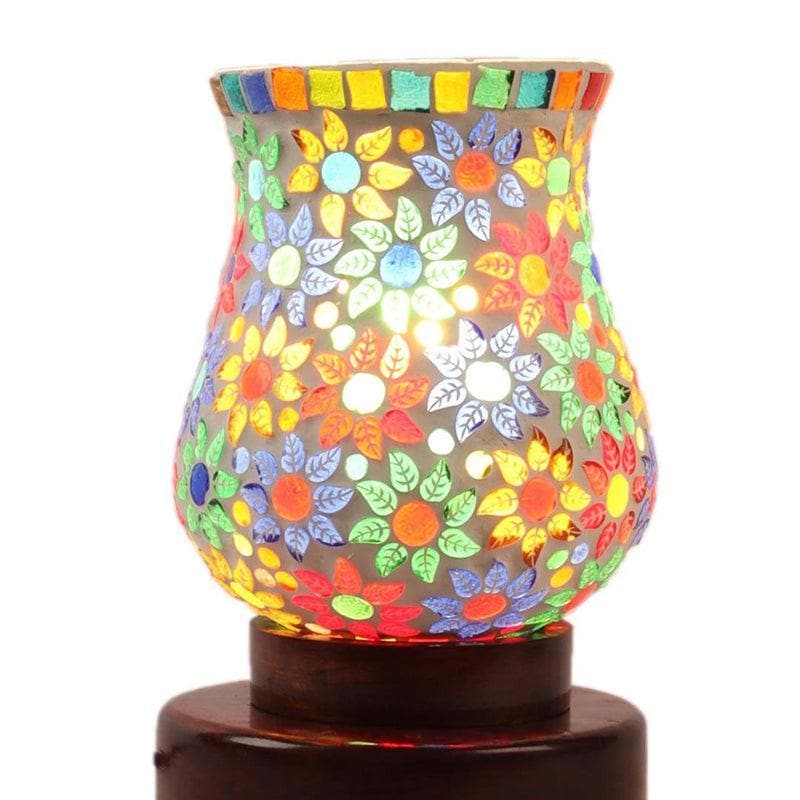 Flower Fest Glass Table Lamp - Multicolor media 5