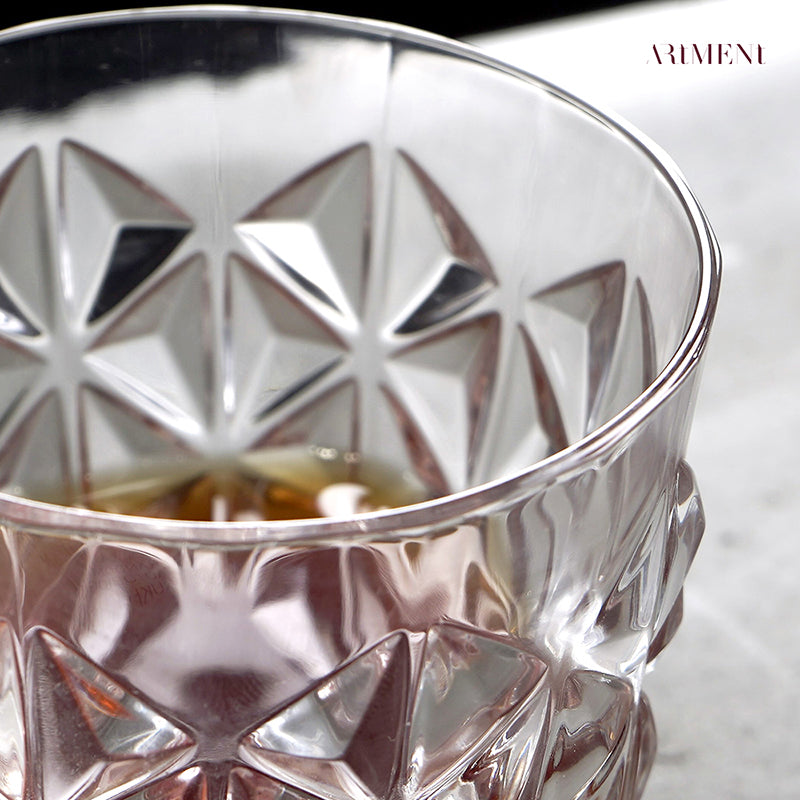 Diamond Dazzle Glass (280 ml) - Set Of Four media 4