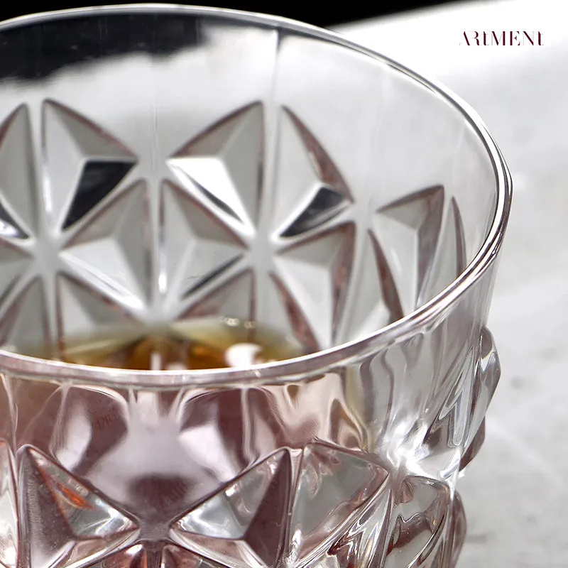 Diamond Dazzle Glass (280 ml) - Set Of Four media 4