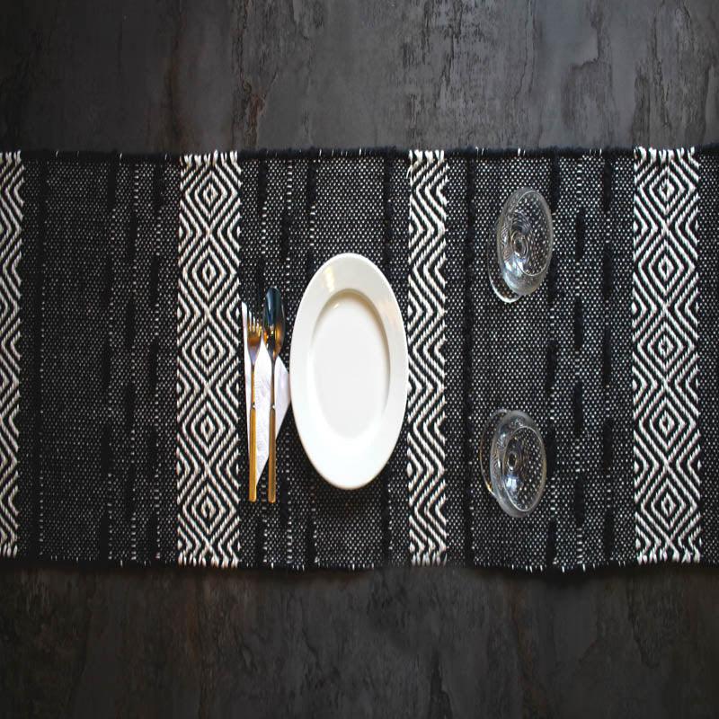 Misa Handwoven Cotton Table Runner