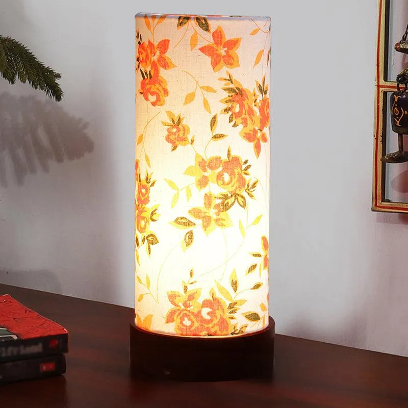 Ibis Jaala Tower Wooden Table Lamp - Multicolor media 1
