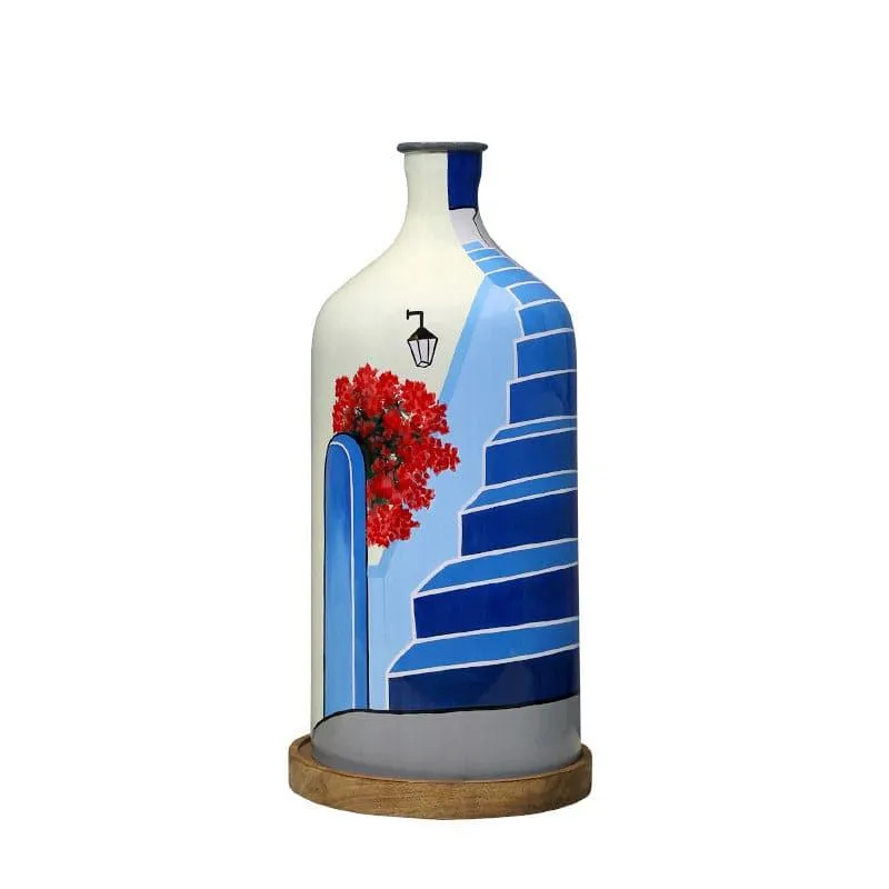 Quaint Flight Hand Painted Floor Lamp media 4