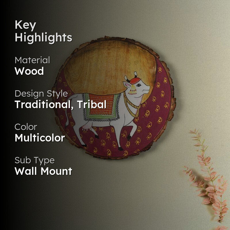 Sacred Cow Wall Plate media 2