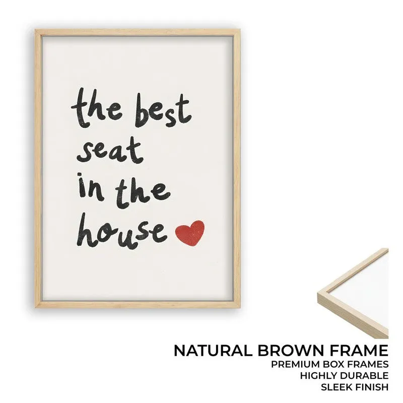 QuotedSitting Archival Canvas Wall Art - Brown media 9