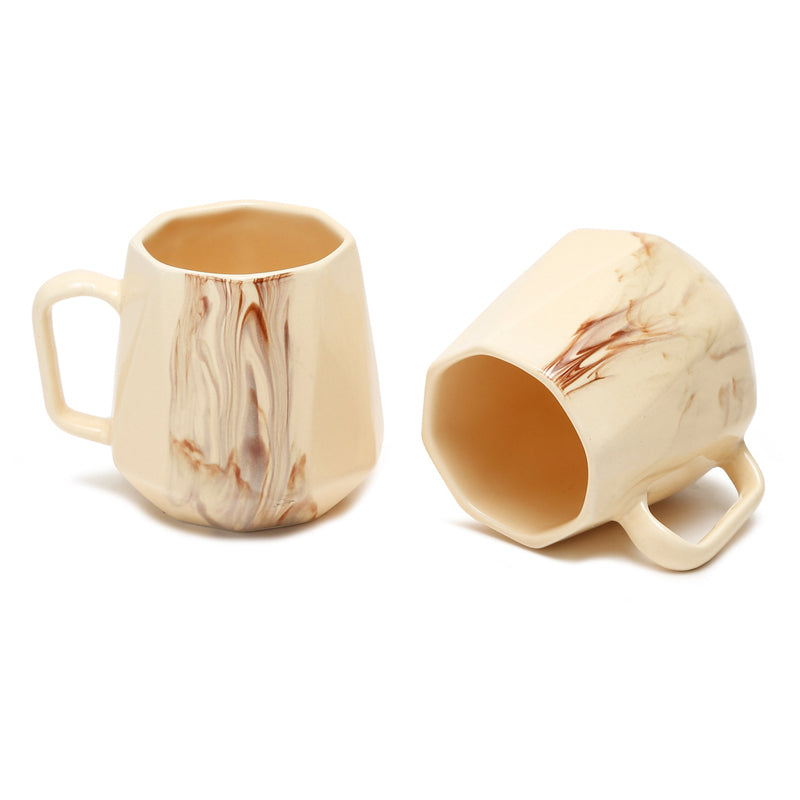 Moss Ceramic Tea Cup (150 mL Each) - Set Of Six media 4