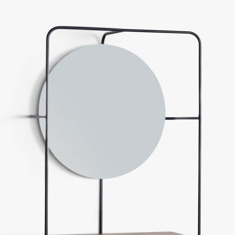 Orange Tree Jasper Mirror with Self media 4
