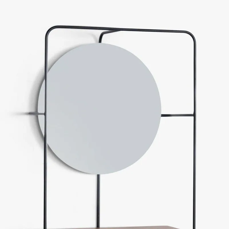 Orange Tree Jasper Mirror with Self media 4