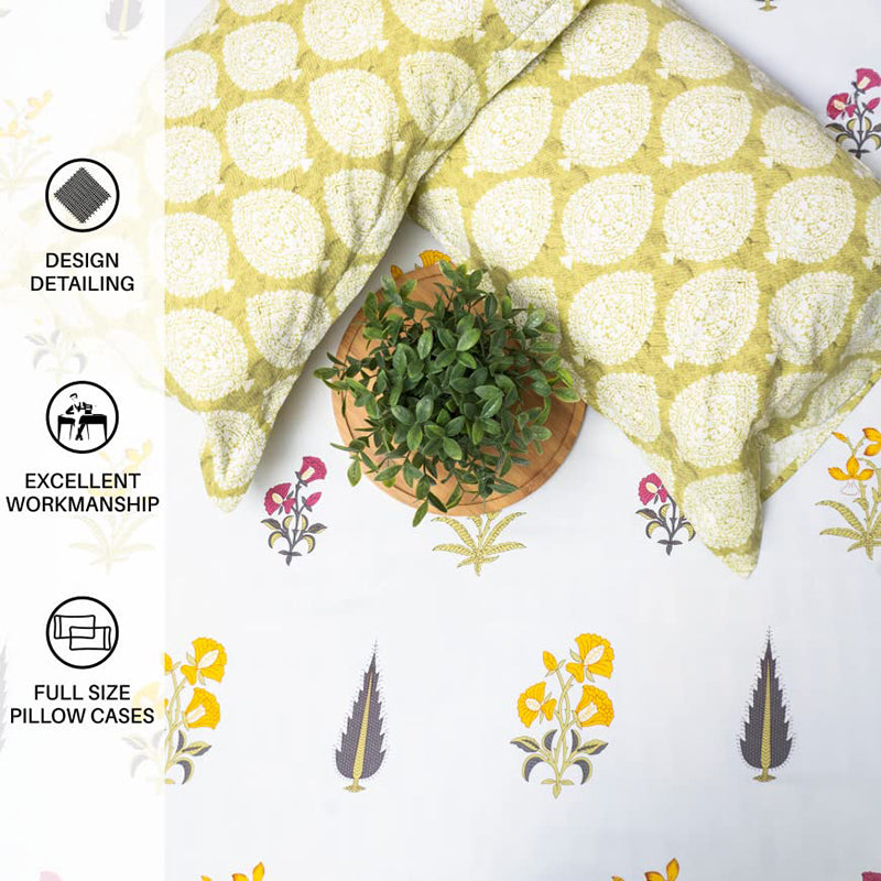 Urban Space Bageecha Cotton Bedsheet - 200 TC media 7