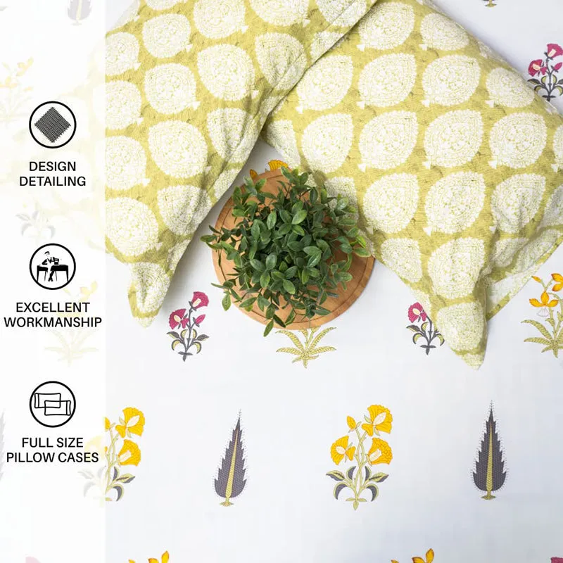 Urban Space Bageecha Cotton Bedsheet - 200 TC media 7