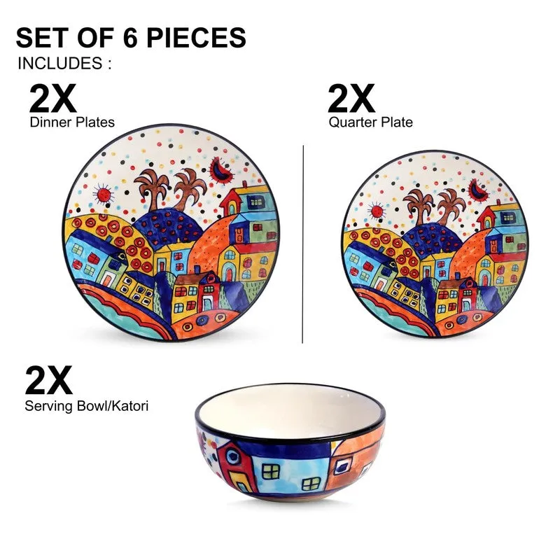 Noctra Vibe Dinner Set - 6 Piece Set media 4