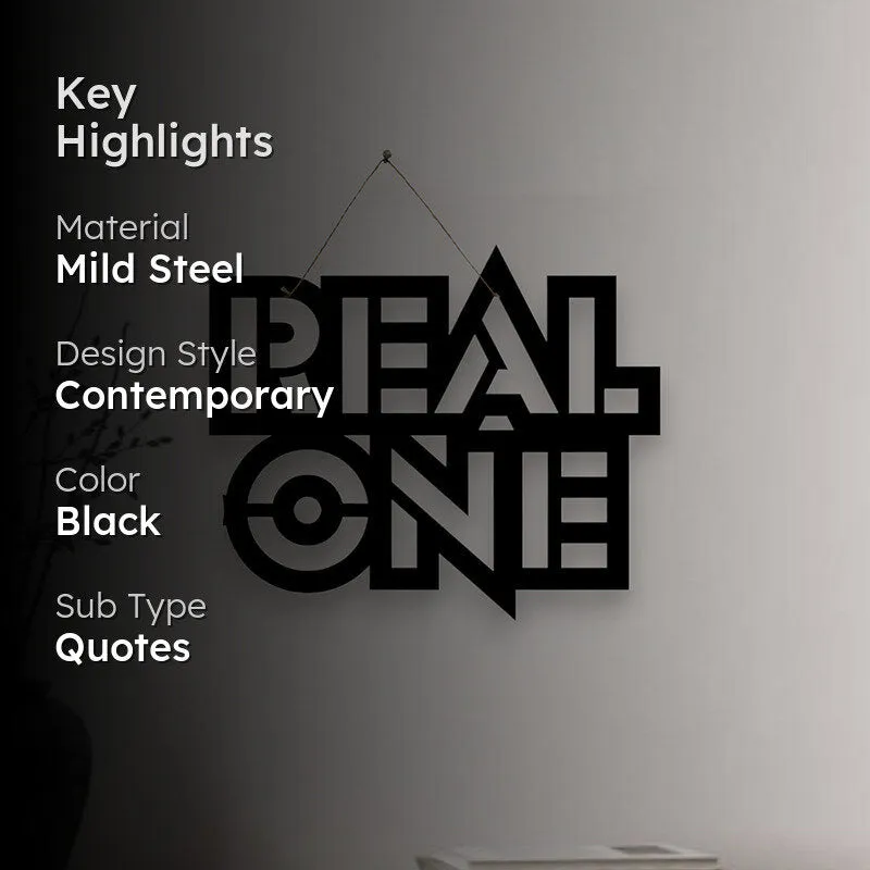 Real One Mild Steel Wall Accent media 2