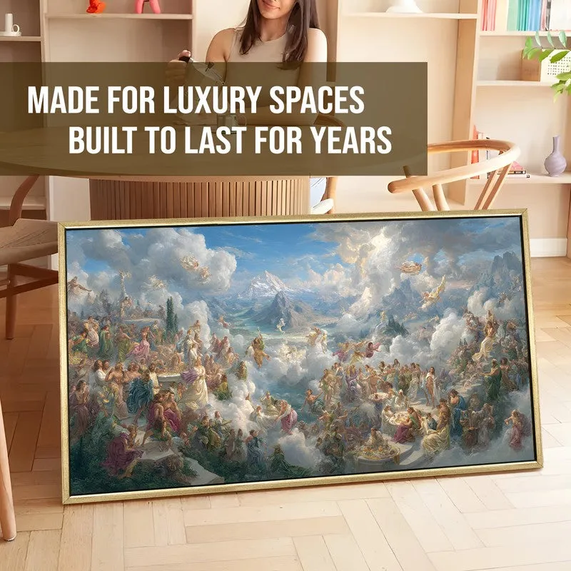 High Heavens Canvas Wall Painting With Frame media 5