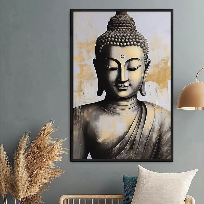 Sublime Smile Wall Painting With Frame