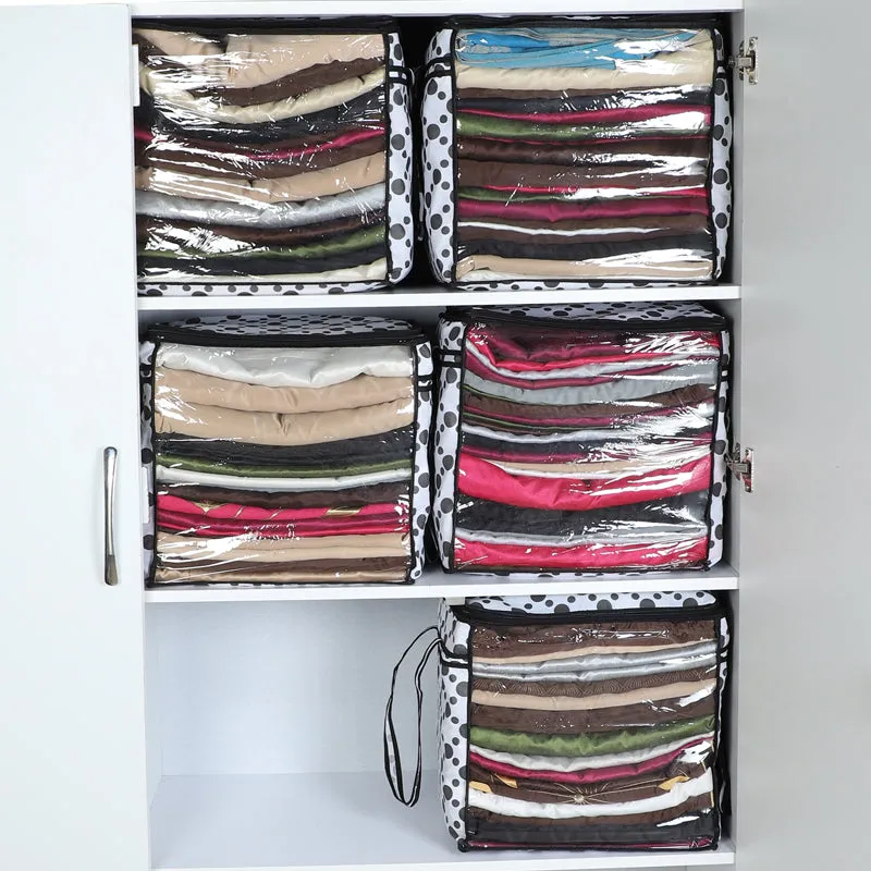 Rigg Polka Dot Blanket Cover - Set Of Five media 5
