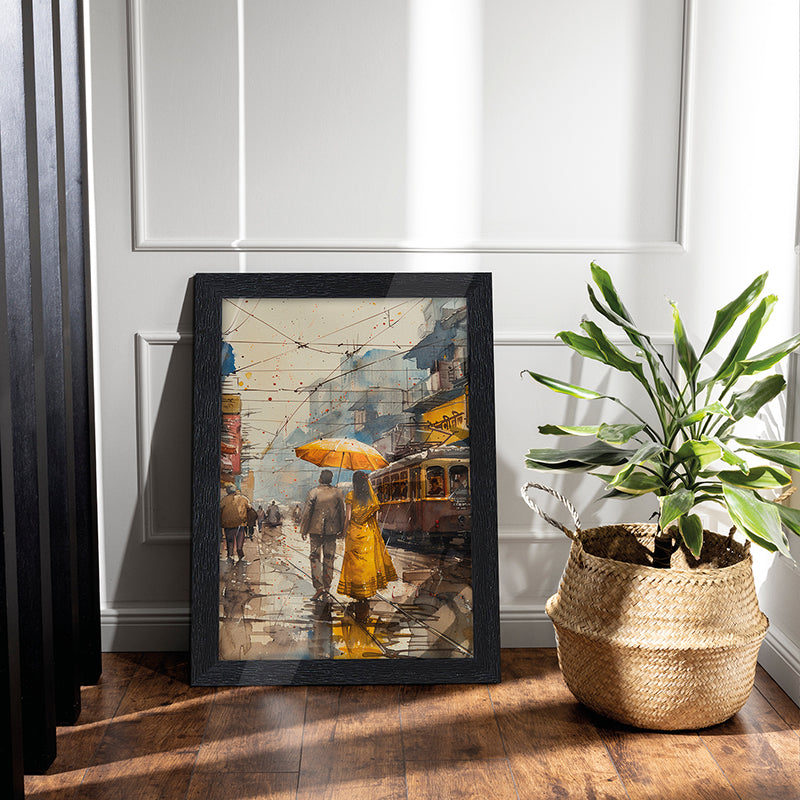 Romantic Walk Wall Painting media 3