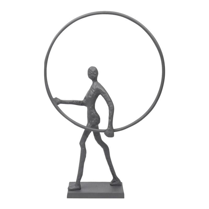 Hoop Struck Showpiece - Grey media 5