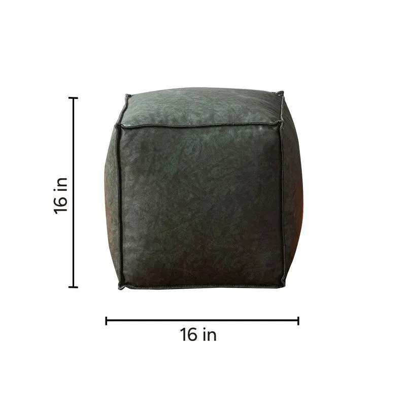 Balanced Proportion Pouffe (Green) - Set Of Two media 6