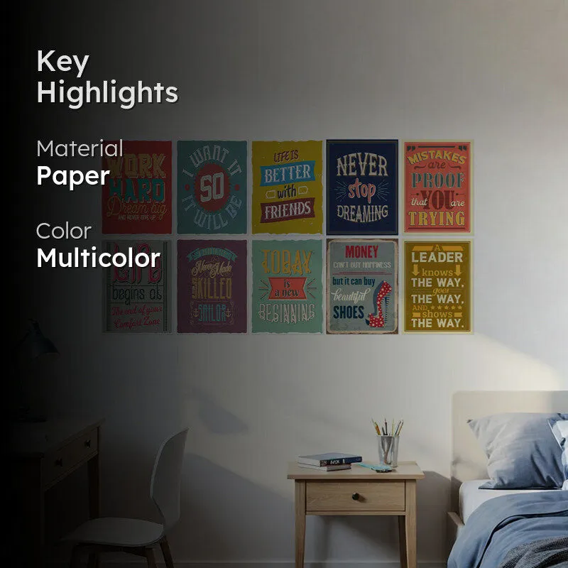 Inspire & Motivate Wall Poster - Set Of Ten media 2